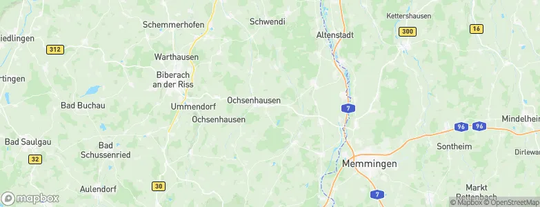 Erlenmoos, Germany Map