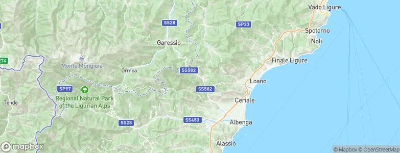 Erli, Italy Map