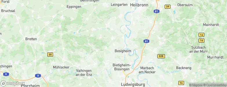 Erligheim, Germany Map
