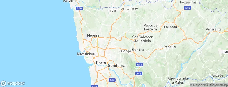 Ermesinde, Portugal Map
