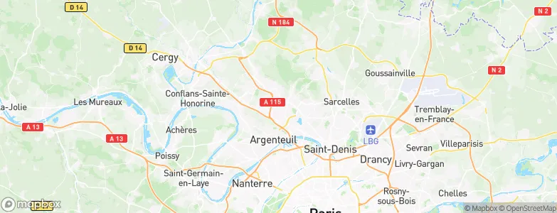 Ermont, France Map
