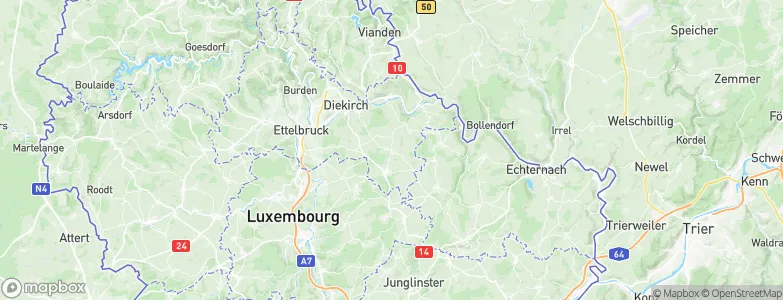 Ermsdorf, Luxembourg Map