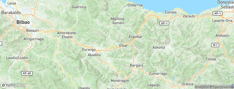 Ermua, Spain Map