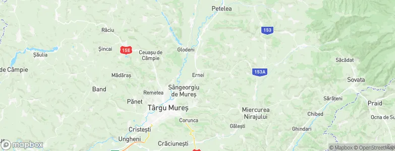 Ernei, Romania Map