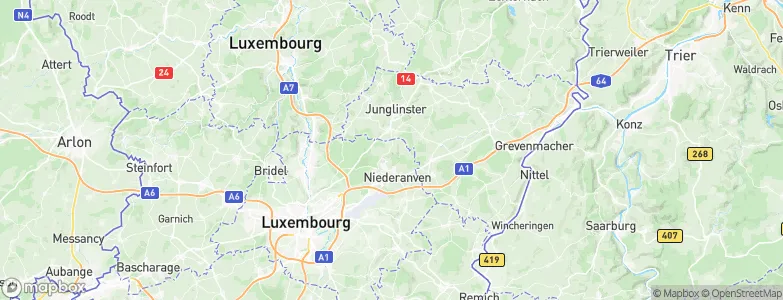 Ernster, Luxembourg Map