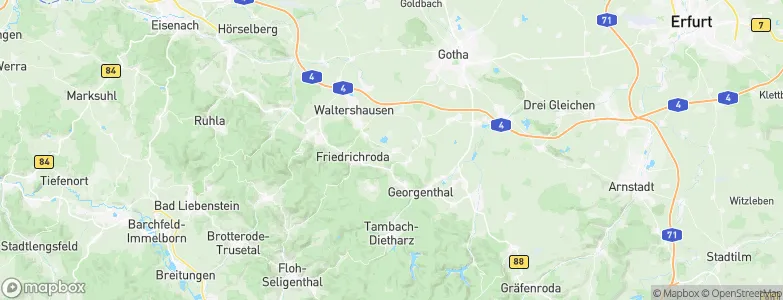 Ernstroda, Germany Map