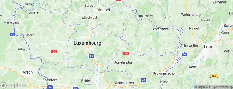 Ernzen, Luxembourg Map