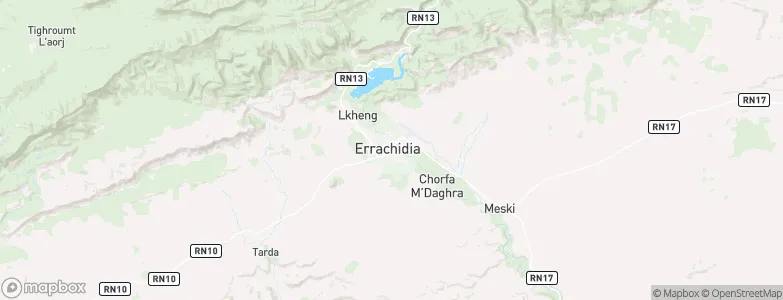 Errachidia, Morocco Map