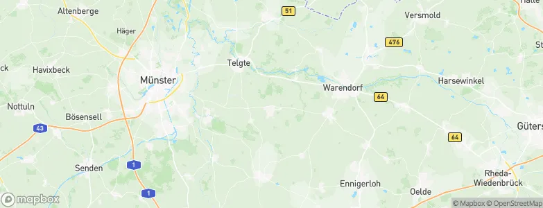 Erter, Germany Map