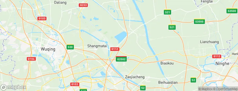 Erwangzhuang, China Map