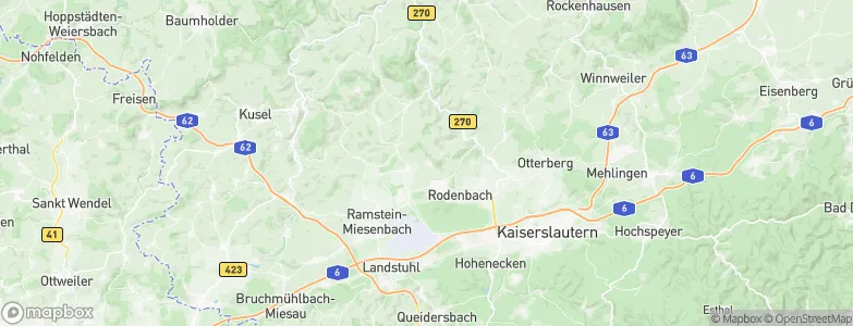 Erzenhausen, Germany Map