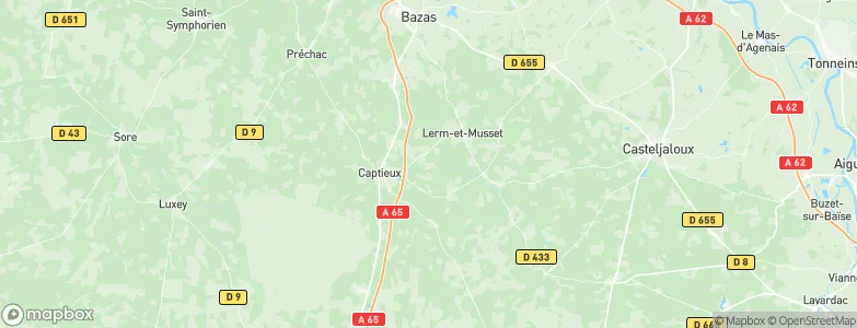 Escaudes, France Map
