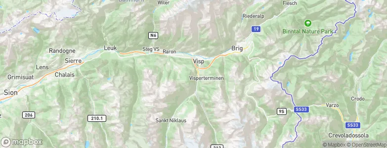 Esch, Switzerland Map