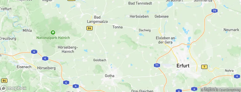 Eschenbergen, Germany Map