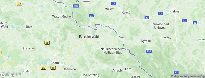 Eschlkam, Germany Map