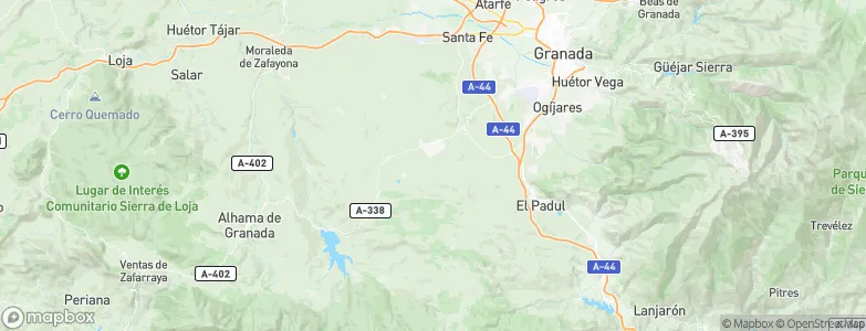 Escúzar, Spain Map