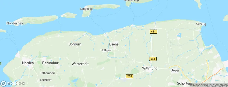 Esens, Germany Map