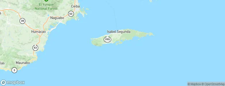 Esperanza, Puerto Rico Map