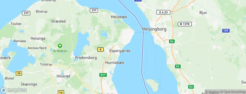 Espergærde, Denmark Map