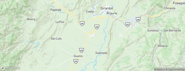 Espinal, Colombia Map
