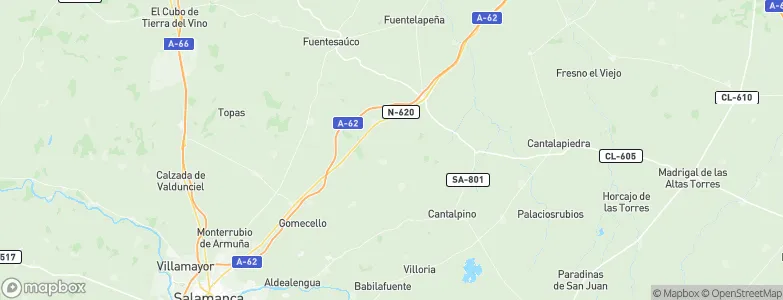 Espino de la Orbada, Spain Map