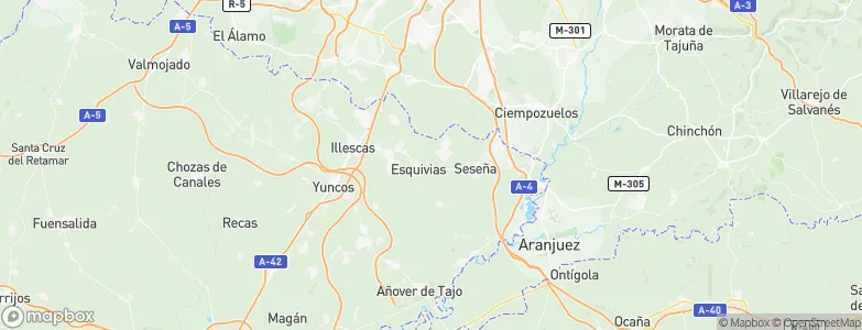 Esquivias, Spain Map