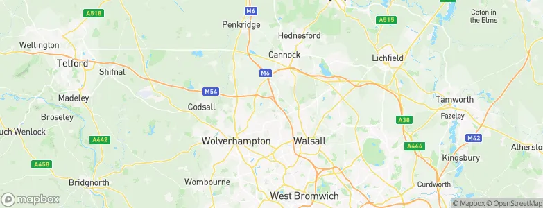 Essington, United Kingdom Map