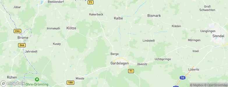 Estedt, Germany Map