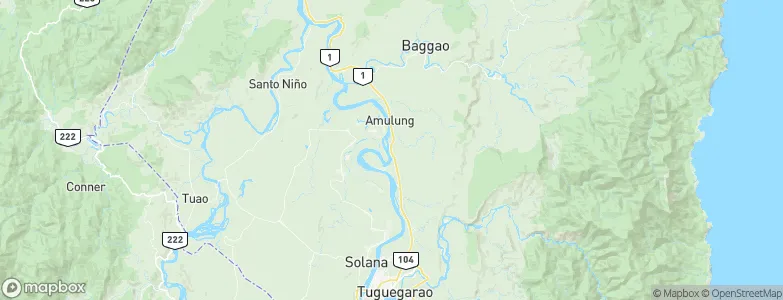 Estefania, Philippines Map