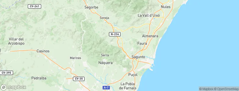 Estivella, Spain Map