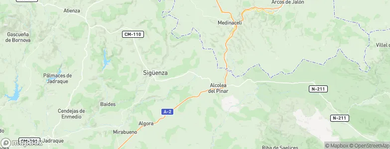Estriégana, Spain Map