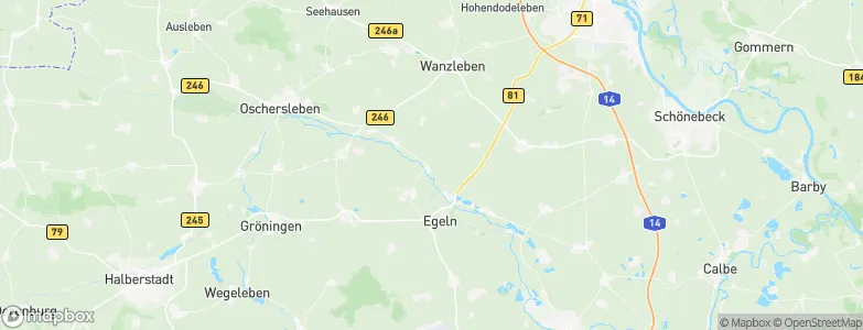 Etgersleben, Germany Map