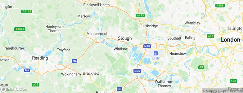 Eton, United Kingdom Map