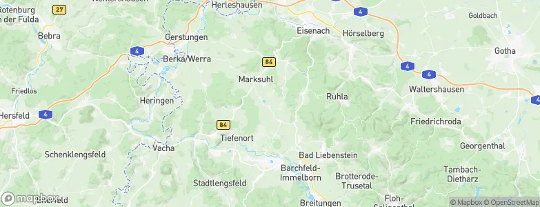 Ettenhausen, Germany Map