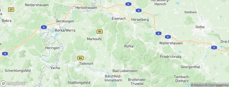Etterwinden, Germany Map