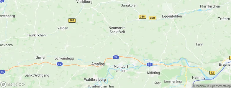 Ettiching, Germany Map