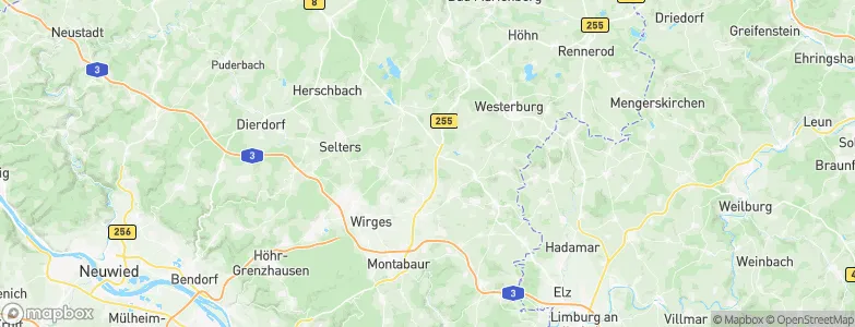 Ettinghausen, Germany Map