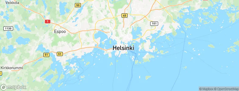 Etu-Töölö, Finland Map