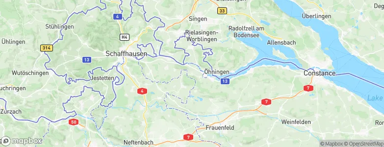 Etzwilen, Switzerland Map
