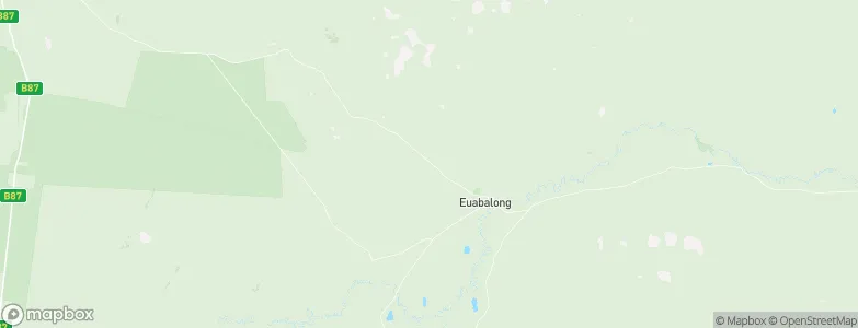 Euabalong West, Australia Map