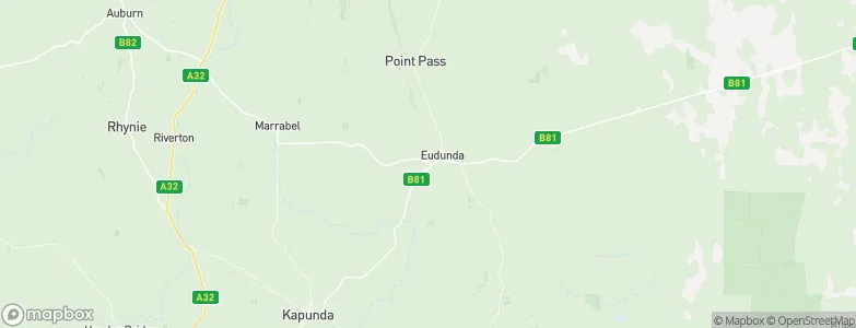 Eudunda, Australia Map