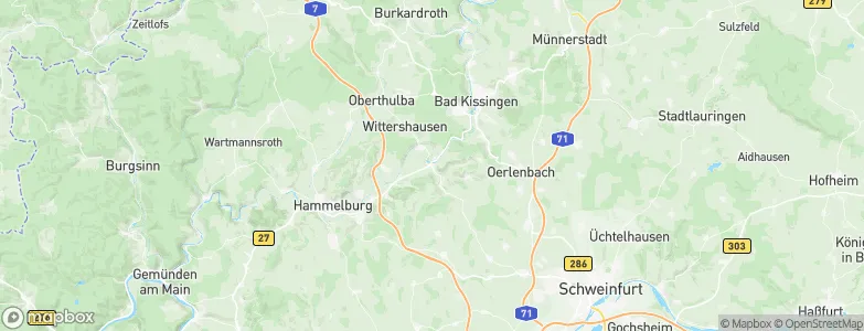 Euerdorf, Germany Map