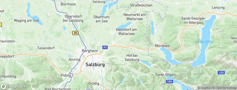 Eugendorf, Austria Map