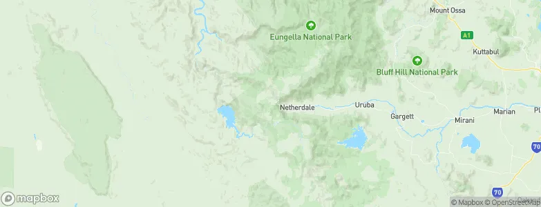 Eungella, Australia Map