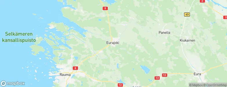 Eurajoki, Finland Map