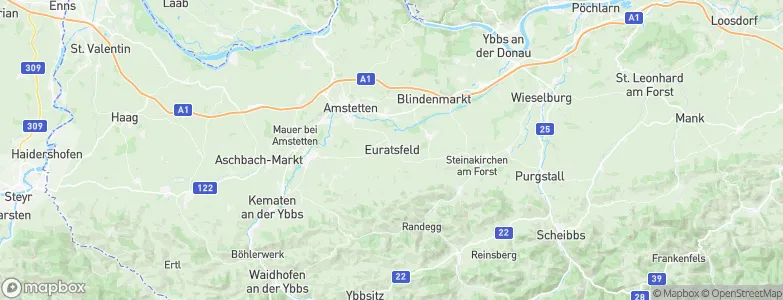 Euratsfeld, Austria Map