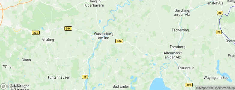 Evenhausen, Germany Map