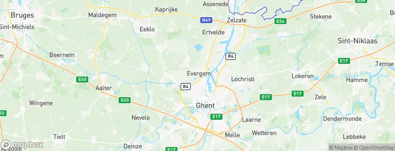 Evergem, Belgium Map