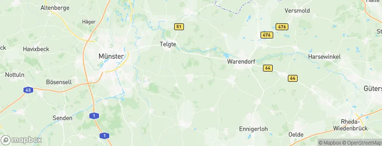 Everswinkel, Germany Map
