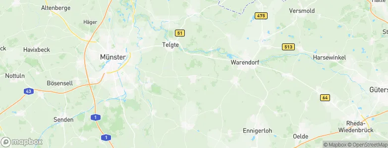Everswinkel, Germany Map